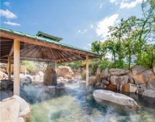 『見奈良天然温泉 利楽』レギュラーコース　※特定日利用不可